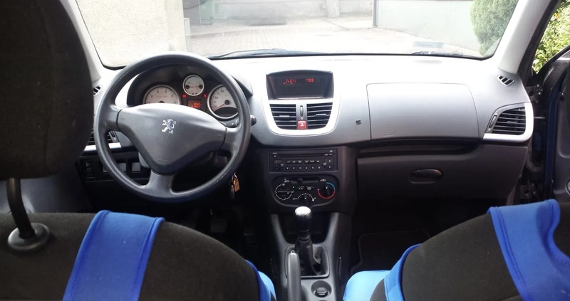 Peugeot 206 plus cena 9500 przebieg: 221000, rok produkcji 2009 z Sosnowiec małe 29